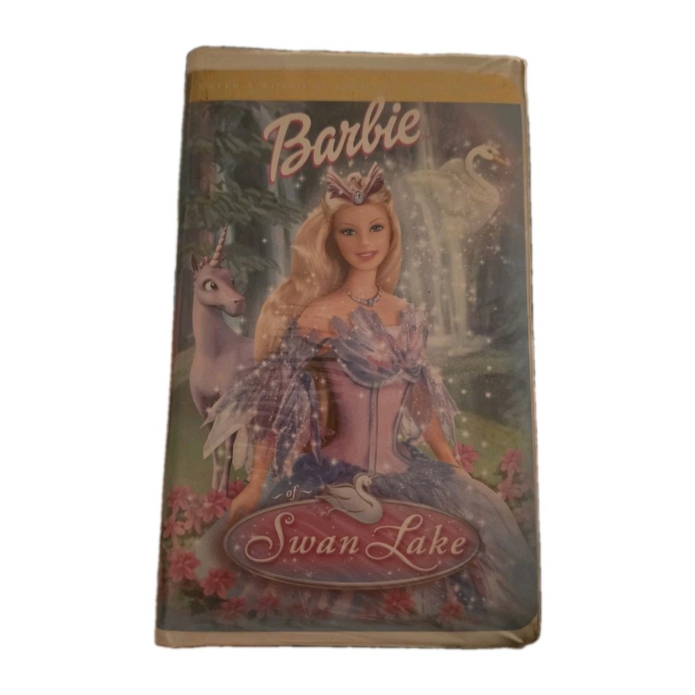 Barbie of Swan Lake VHS 2003 Animated Fantasy Family Movie OOP